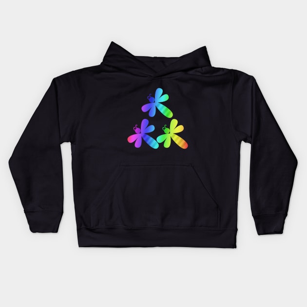 MLP - Cutie Mark Rainbow Special - Flitter Kids Hoodie by ariados4711